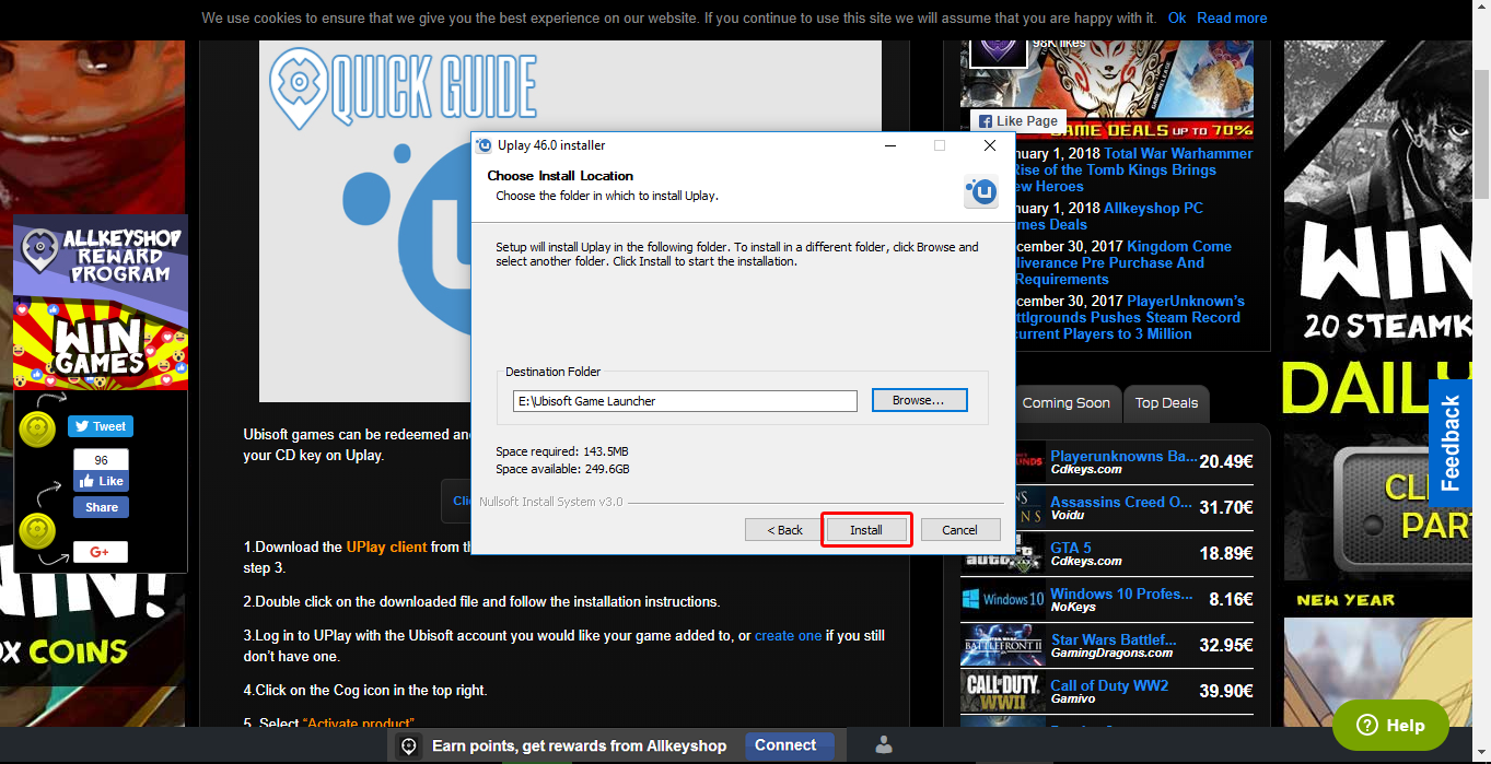 How to Activate a Uplay CD Key
