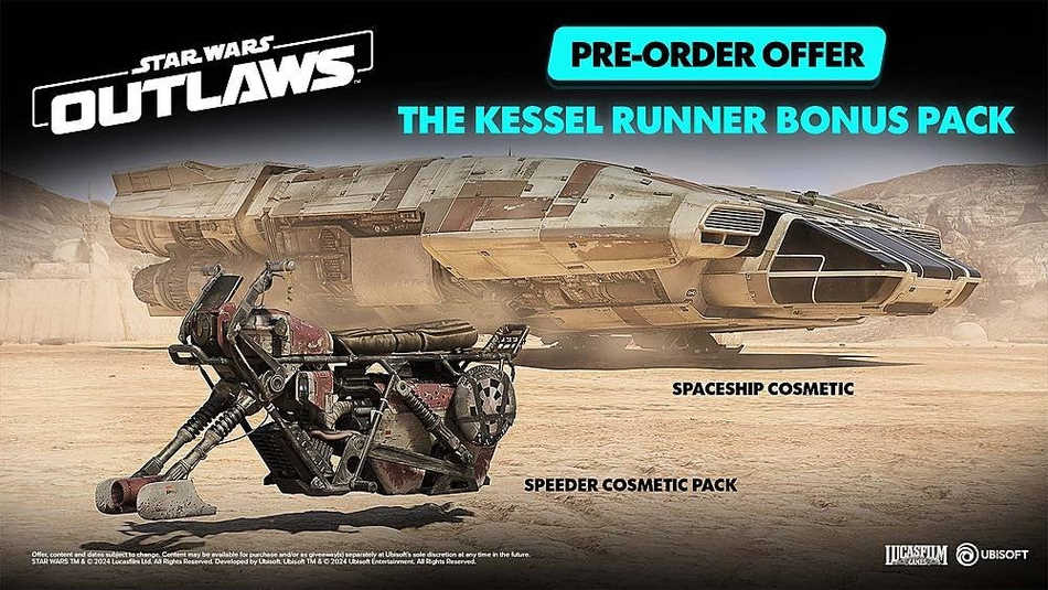 Star Wars: Outlaws Pre-Order Bonus