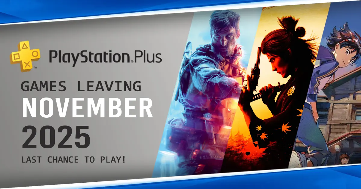 PS Plus Games Leaving November