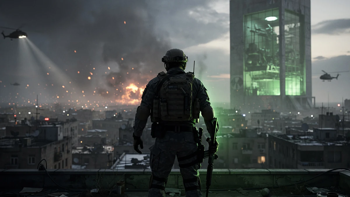 Imagem editorial de Call of Duty: Modern Warfare 4 para artigo Cdkeypt