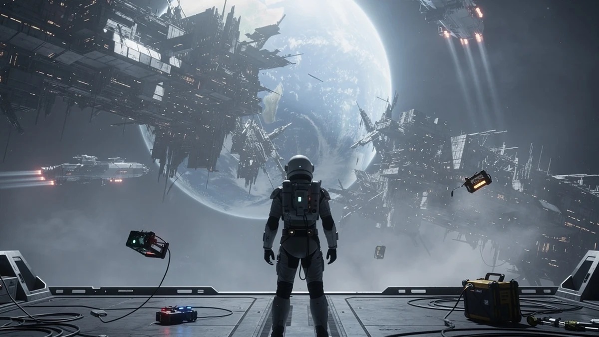 PRAGMATA redaktionelles Hero-Bild für KeyForSteam-Artikel