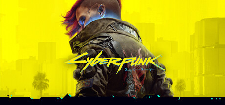 Cabeçalho oficial Steam de Cyberpunk 2077