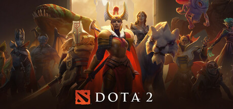 Cabeçalho oficial Steam de Dota 2