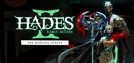 Cabeçalho oficial Steam de Hades II