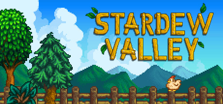 Cabeçalho oficial Steam de Stardew Valley