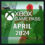 Xbox Game Pass April 2024: Schedule of Confirmed Titles
