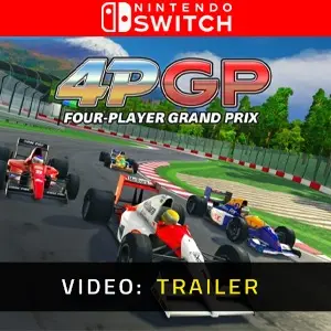 4PGP: Four-Player Grand Prix Nintendo Switch - Trailer Video