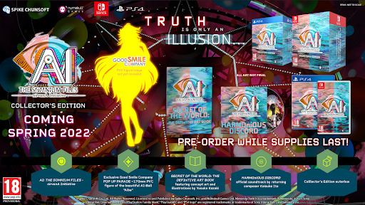 buy AI: The Somnium Files - nirvanA Initiative deluxe edition online cheapest price