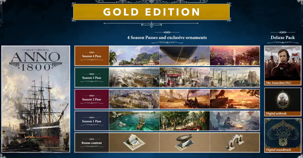 Anno 1800 Gold Edition PC Key – Save Big on the Best Deal Today