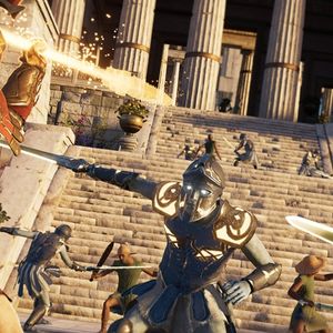 Assassin's Creed Odyssey The Fate of Atlantis Battling