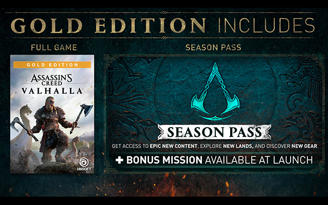 Assassin's Creed Valhalla Gold Edition