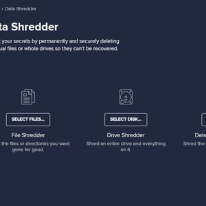 Avast Premium Security 2022 - Data Shredder