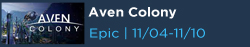 Aven Colony free on Epic Games