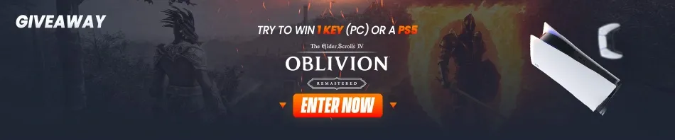 The Elder Scrolls IV: Oblivion Remastered Giveaway