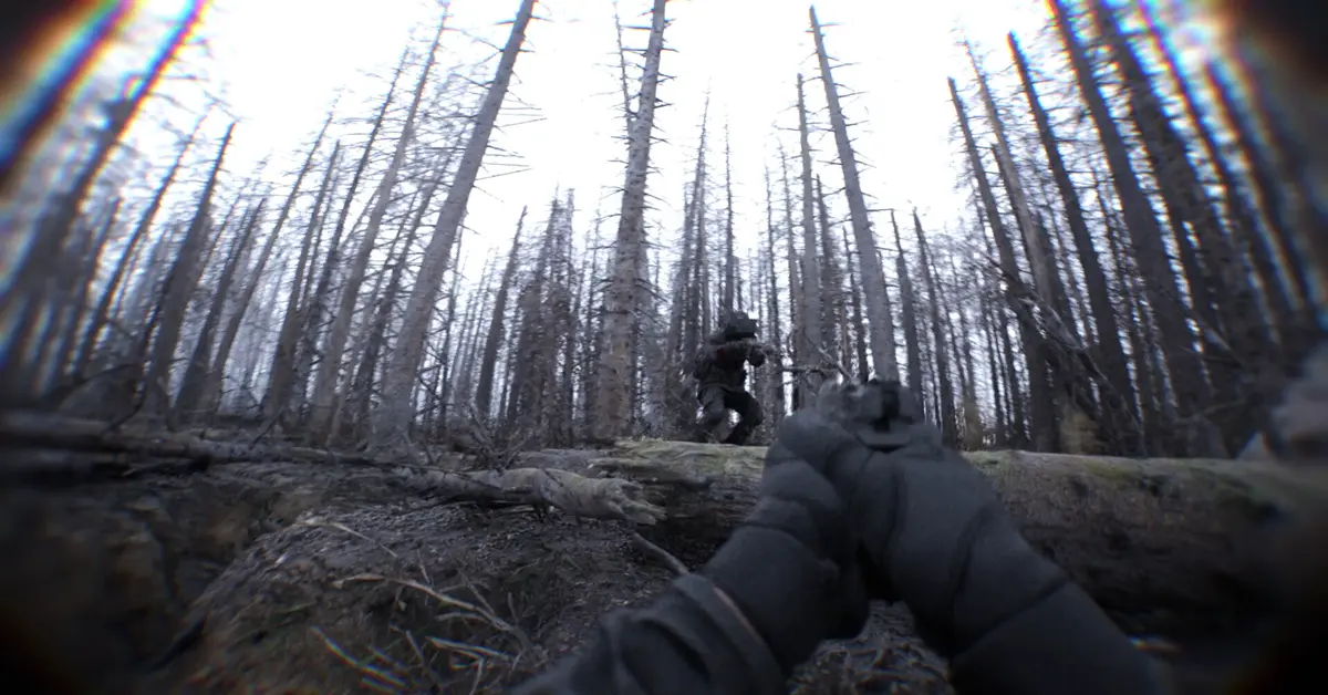 Bodycam tactical CQB gunplay in Trenches map