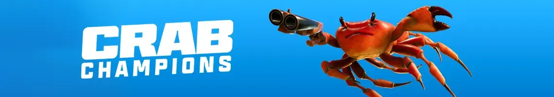 A WILD BULLET HELL ROGUELIKE WITH EXPLOSIVE COMBAT: CRAB CHAMPIONS