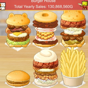 Burger Bistro Story - Total Sales