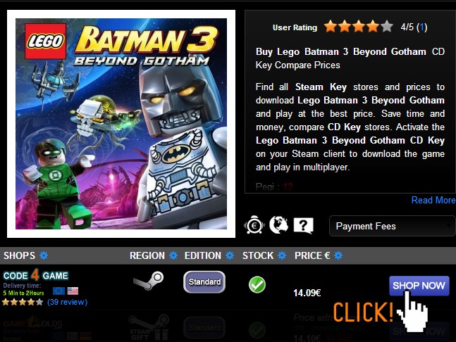 se tv papir Flourish Get LEGO Batman 3: Beyond Gotham CD Key at the Best Price