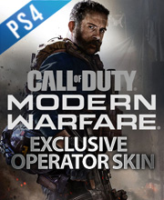 Call of Duty Modern Warfare Exclusive Operator Skin Playstation 4