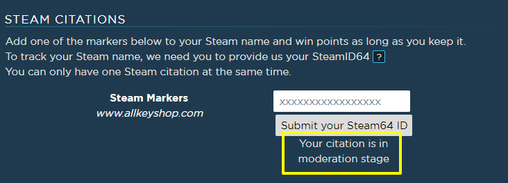 Steam Markers