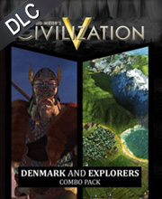 Civilization 5 Denmark and Explorer's Combo Pack Pc