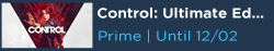 Control: Ultimate Edition free with prime
