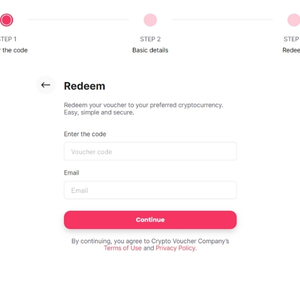 Crypto Voucher Bitcoin Voucher Redemption