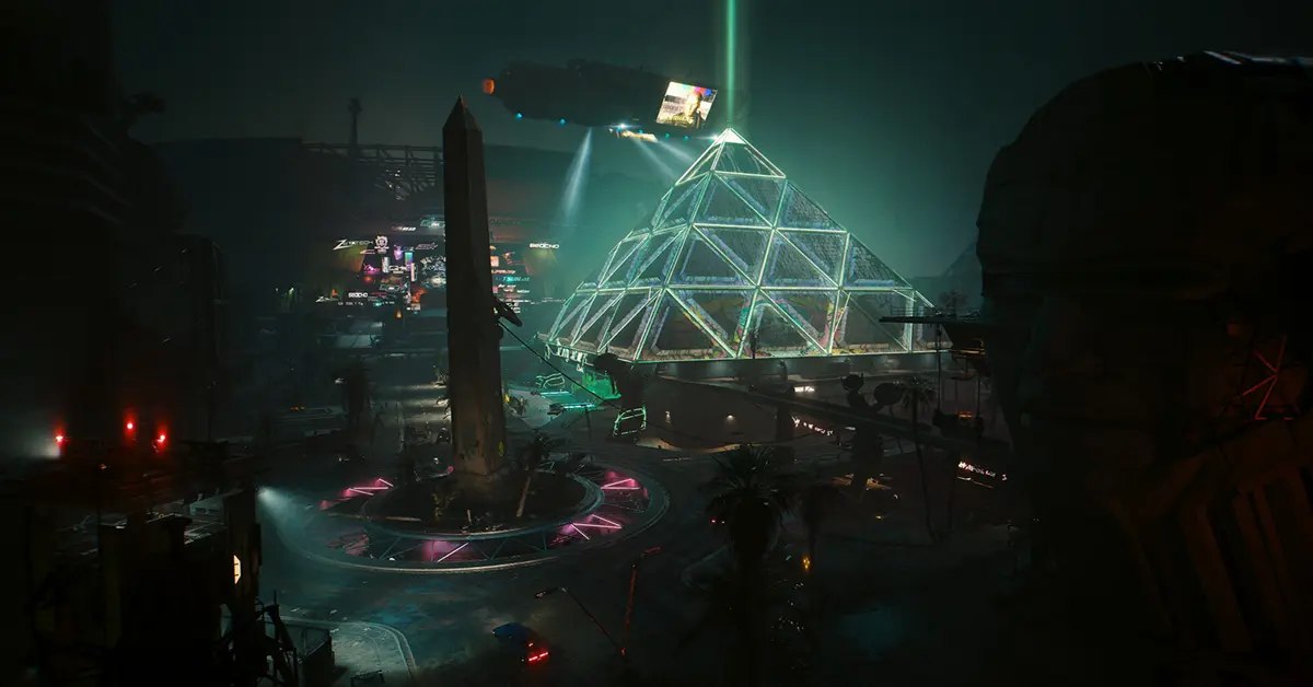 Cyberpunk 2077 Phantom Liberty gameplay screenshot in Dogtown