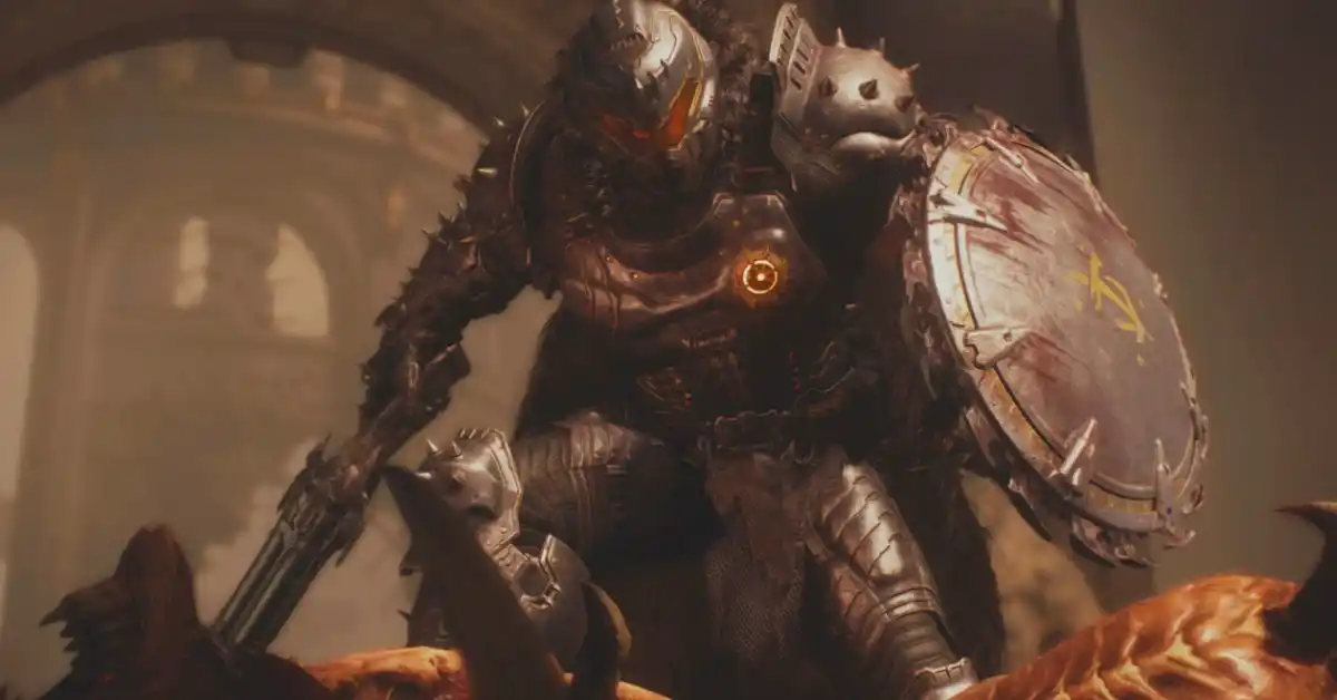 Use the Shield Saw to tear through demons and high prices alike.