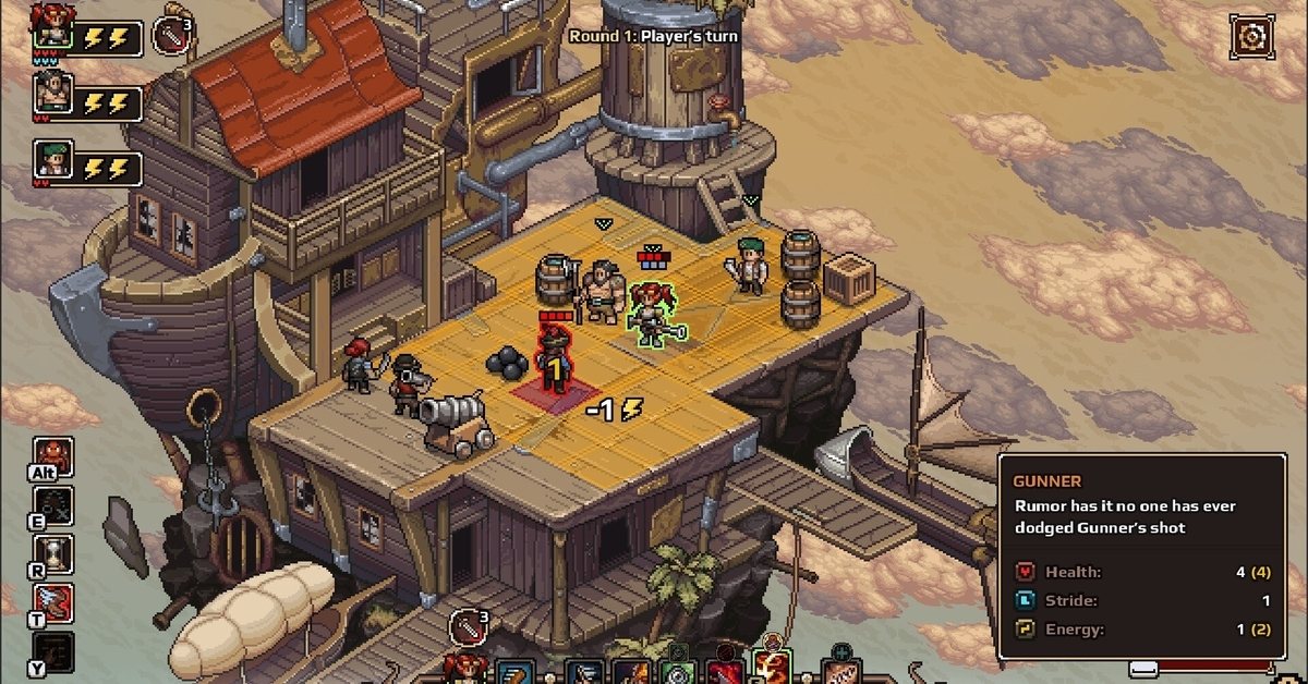 The tiny battlefields in Dead Weight require precise planning to avoid being overwhelmed.