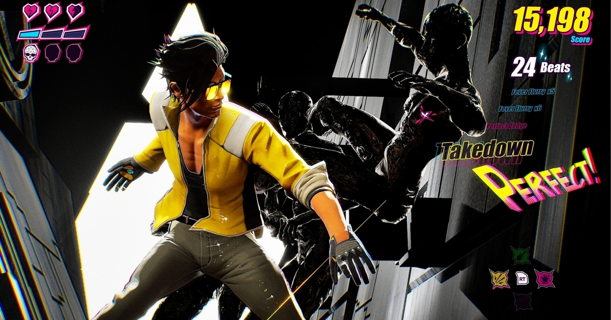 Rhythm meets relentless martial arts in the neon-soaked streets of Dead as Disco.