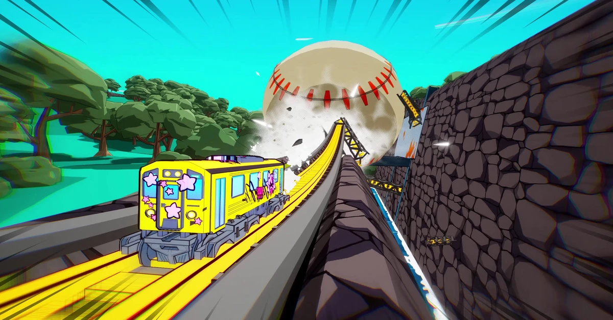 Denshattack! Brings its Gravity-Defying Rail Battles to Game Pass Today