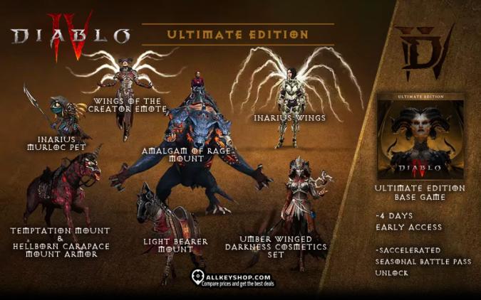 Sony PlayStation 5 Diablo® IV Game Disc Diablo IV Game Deals for Platform  Sony PS5