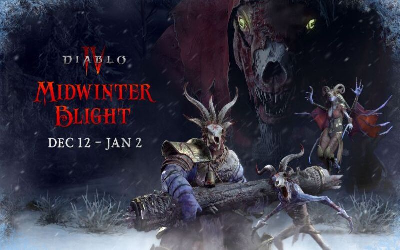 recompensas do evento Diablo 4 Midwinter Blight