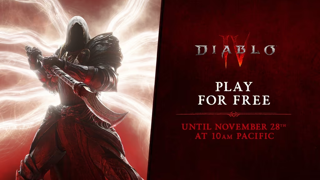 Diablo IV free access on Steam
