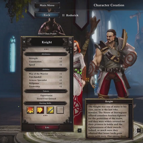 Divinity Original Sine Character Creation