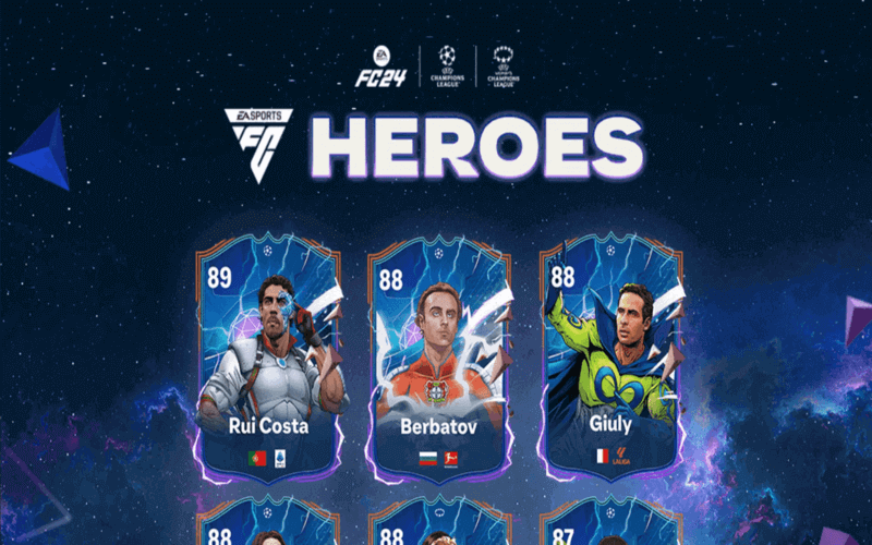 EA Sports FC 24 Hero Cards