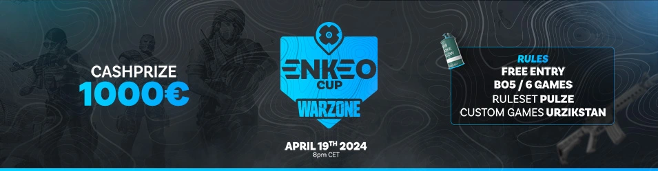 Enkeo Cup by Allkeyshop COD Warzone Tournament