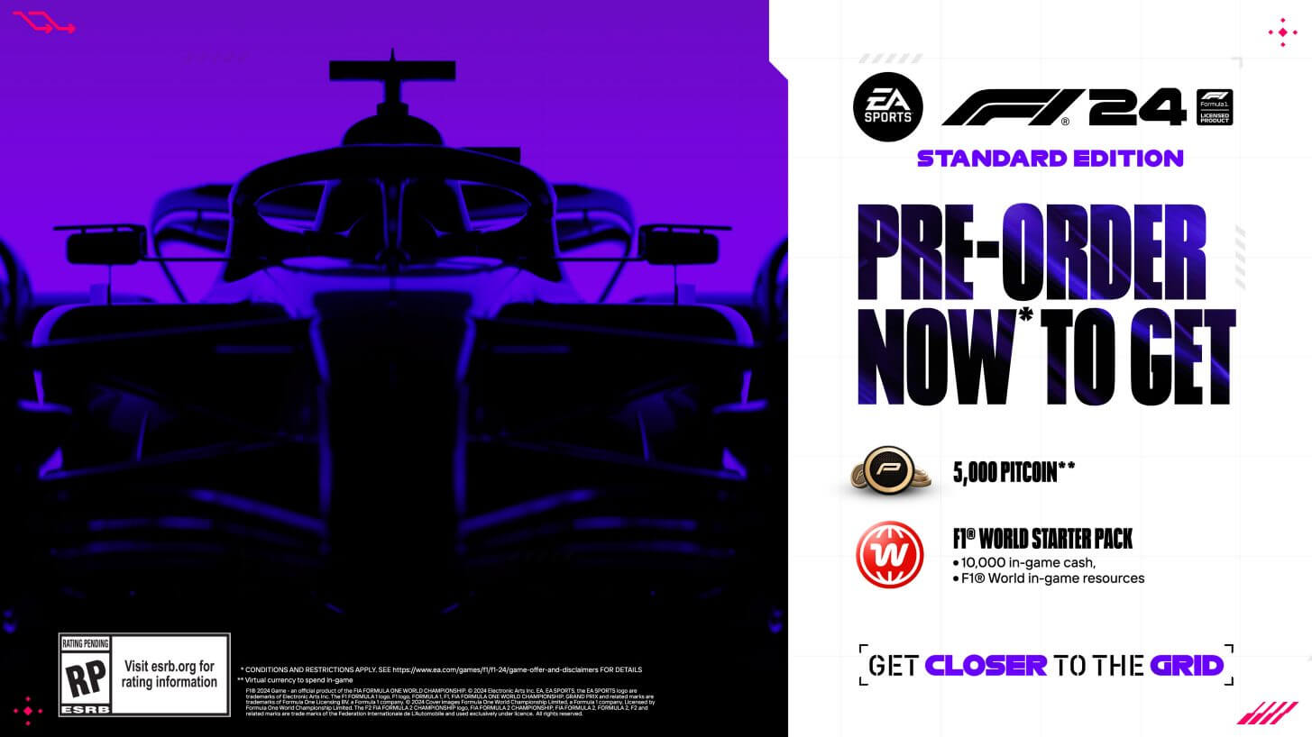 F1 24 Standard Edition Preorder Bonus
