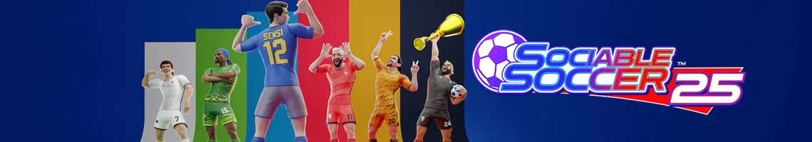 A DYNAMIC AND INTUITIVE ARCADE FOOTBALL GAME: SOCIABLE SOCCER 25