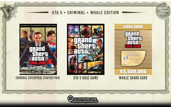 Comprar GTA V: Criminal Enterprise Starter Pack (DLC) PSN key al Mejor  Precio
