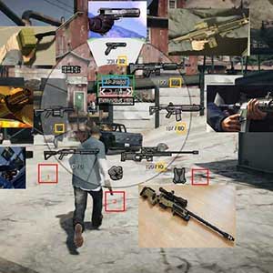 GTA 5 PS4 WEAPONS
