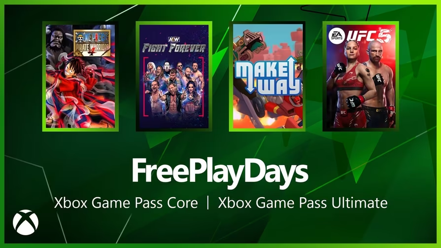 Xbox Free Play Days Free Games 2024