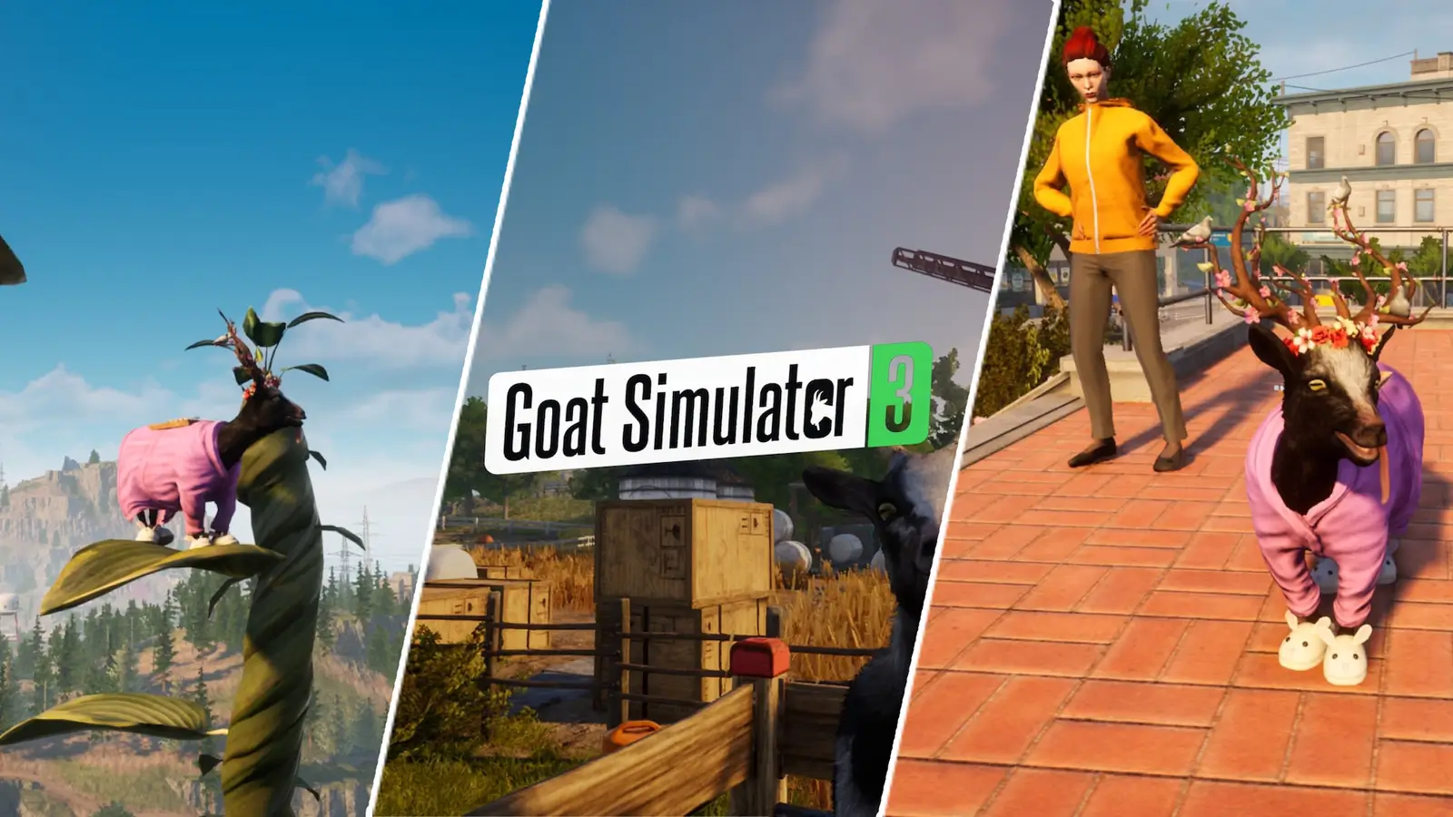 Play Goat Simulator 3 For free