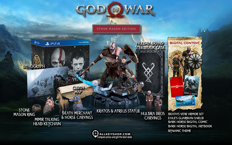 Buy God Of War Ps4 Game Code Compare Prices