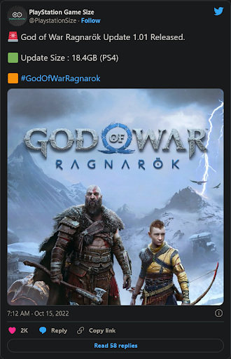 God of War Ragnarok PC Release (updated) 