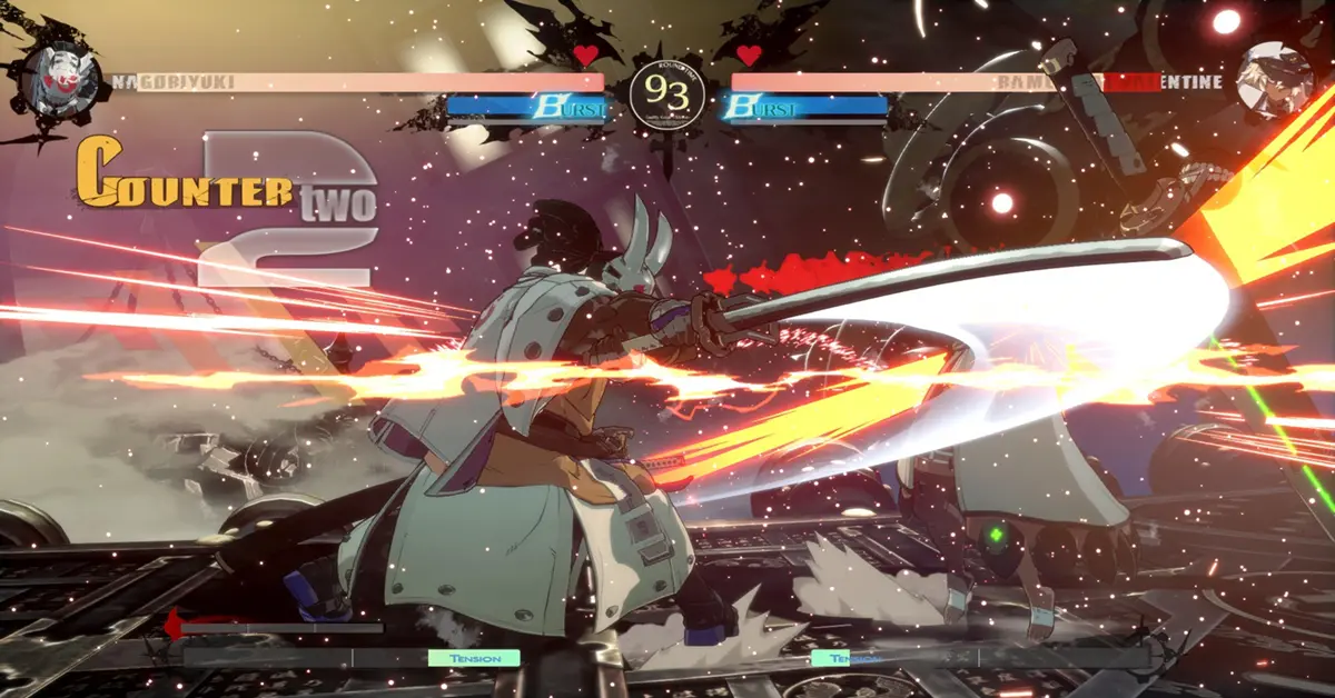 A visual interface breakdown of the new Counter Blitz defensive mechanic in Guilty Gear Strive.