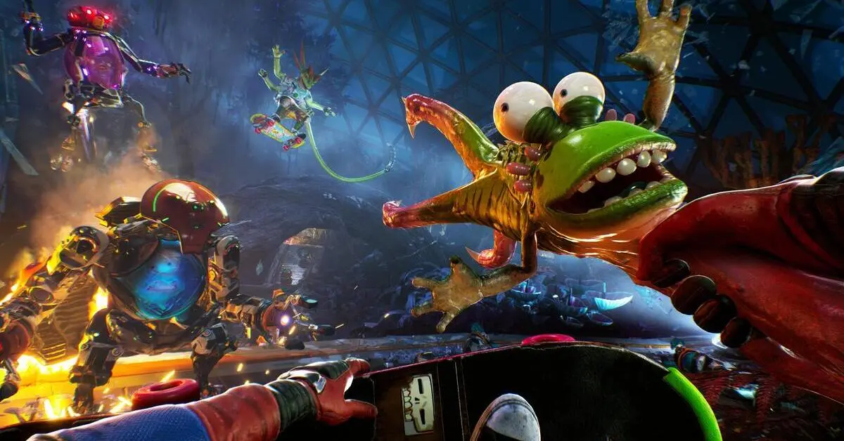 Squanch Games brings its pharmaceutical-battling sequel to Nintendo's new console.