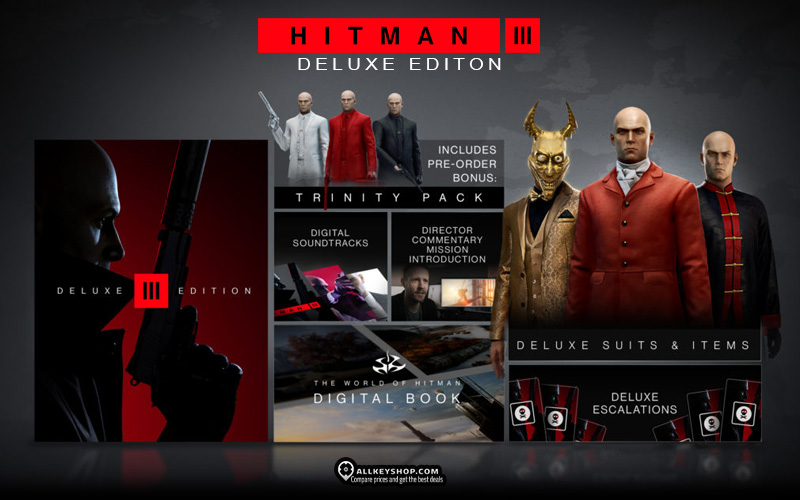 HITMAN 3 DELUXE EDITION (PC DOWNLOAD CODE) - NO DVD/CD (COMPLETE EDITION)  Price in India - Buy HITMAN 3 DELUXE EDITION (PC DOWNLOAD CODE) - NO DVD/CD  (COMPLETE EDITION) online at