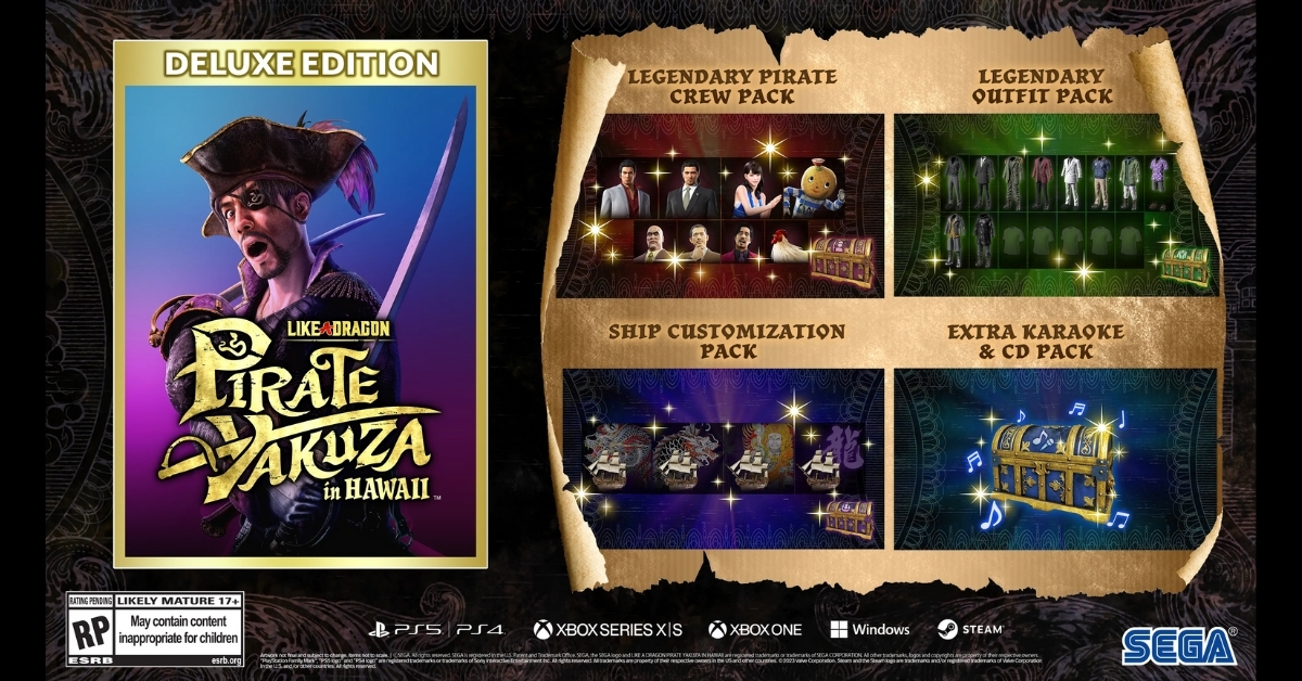 Like A Dragon: Pirate Yakuza In Hawaii – Get the Deluxe Edition at an Unbeatable Price, Much More Affordable Than the Standard!